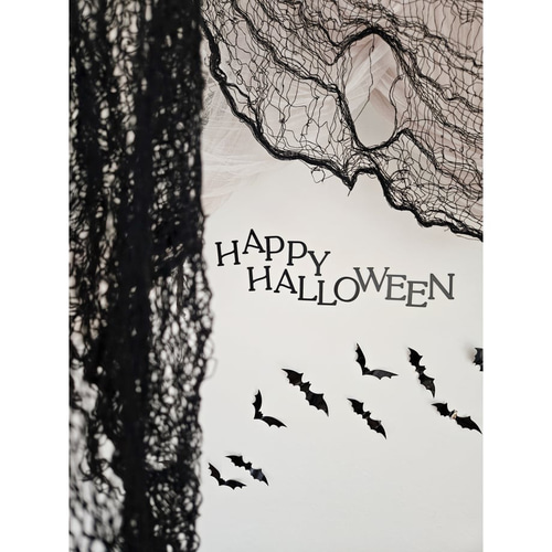 Kumonosu tulle | ハロウィン | 蜘蛛の巣 | 布 | 飾り 生地 awins.co