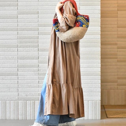 2025 新品非洲蠟染籃子包（紅色）定制 第2張的照片