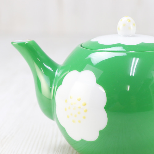 イムサエムさんの急須 陶器製花模様緑茶ポット イムサエムさんの急須 陶器製花模様緑茶ポット