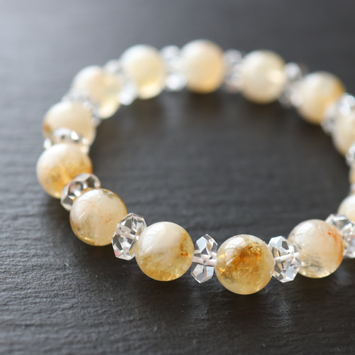 ☆プレミアムブレス☆…☆天女さまの羽衣☆セリサイトインシトリン