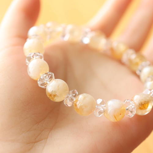 ☆プレミアムブレス☆…☆天女さまの羽衣☆セリサイトインシトリン