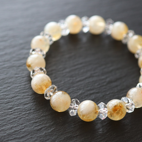 ☆プレミアムブレス☆…☆天女さまの羽衣☆セリサイトインシトリン