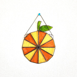 ステンドグラス壁掛け飾り ✨ミモザ色の香水瓶✨ タペストリー・壁掛け