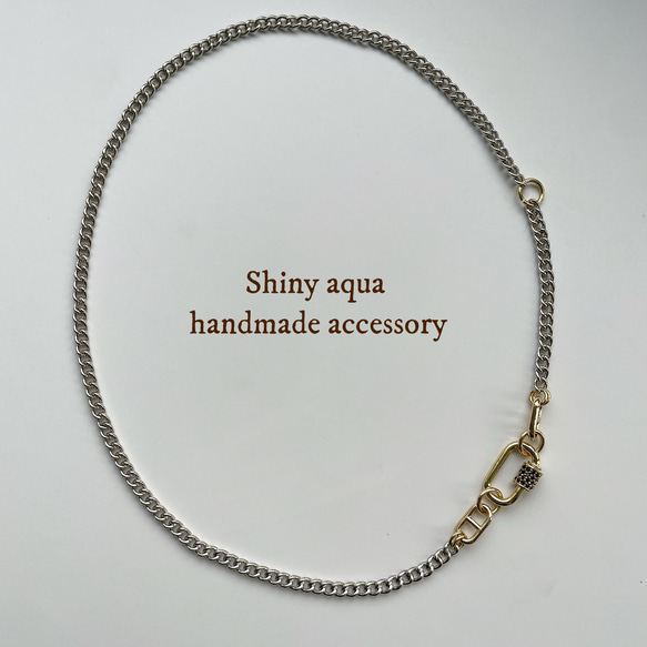 chopovalowena カラビナネックレス Chopova Lowena(チョポヴァロウェナ) Silver Heart Necklace