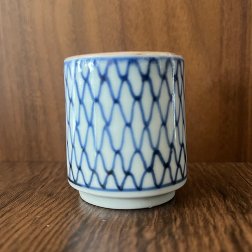 お猪口 青い波と鳥の絵柄 古伊万里ぐい呑み 2025年最新】古伊万里浪漫