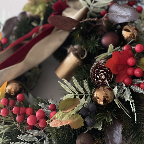 クリスマスリース アティフィシャルフラワー早割クリスマス2024 アート