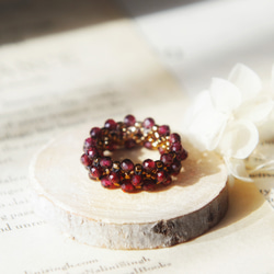 空いろのネックレスⅦ /プルームアゲート＆black jasper/hybrid