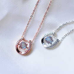 【お値下げ】サフィレット　サフィリーン　ペンダント 葡萄の葉とサフィレットのシルバーロケットペンダント - アンティーク