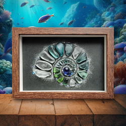 原画作品☆貼り絵【オペルクリカリアパキプス】 その他アート wonder