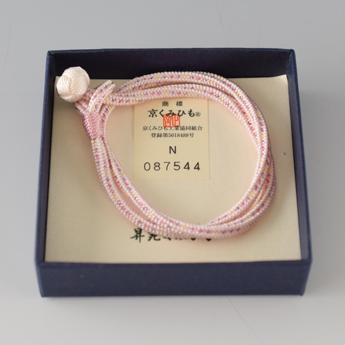 腕サイズ15cm】組紐 くみひも ブレスレット ギフト 正絹 二重巻