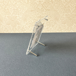 お名前・記念日入り・ウエディングフォトフレーム＊ガーネット・縦*送料無料 3枚目の画像