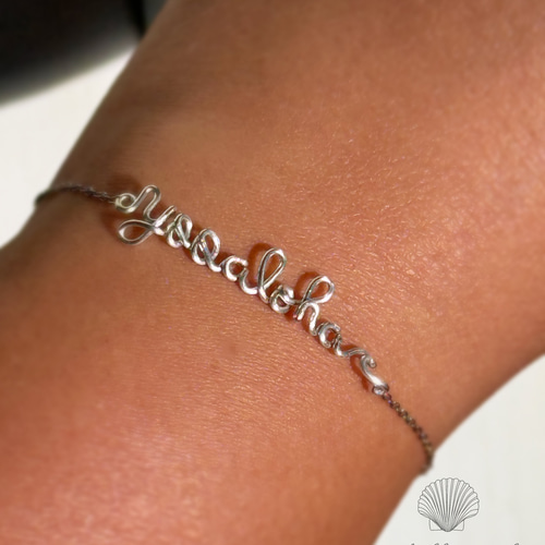 HYDE ネーム ブレスレット ネームブレスレット 名前入りブレスレット 名前入りアクセサリー 名前