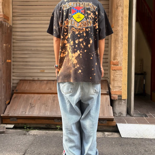 古着　ヴィンテージ　vintage Tシャツ　カラフル　派手　個性派 VINTAGE - 古着 ヴィンテージ Tシャツ プリントTシャツ タイダイ