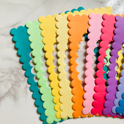 カラフル フォトフレーム 10枚 季節・アルバム制作等 ポストカード