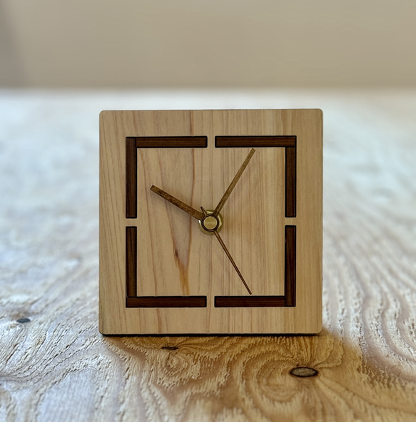 ヒノキ 時計 『トキノキ/TOKINOKI』 6枚目の画像