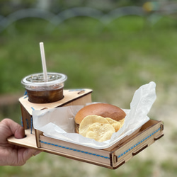 木製アウトドアトレイ　ピクモ/PICMO 6枚目の画像