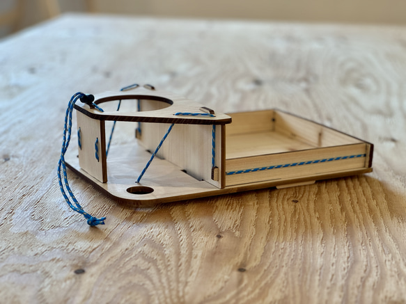 木製アウトドアトレイ　ピクモ/PICMO 3枚目の画像