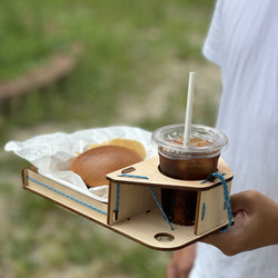 木製アウトドアトレイ　ピクモ/PICMO 7枚目の画像