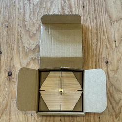 ヒノキの時計（卓上、壁掛け可） 6枚目の画像