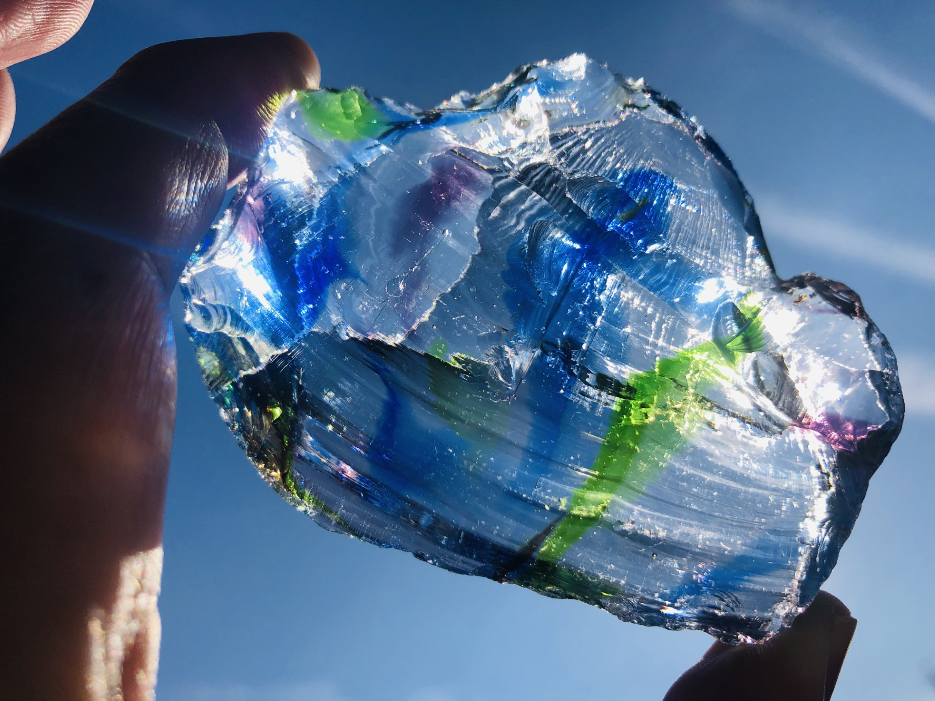 夏のセール品　２０２４限定出土型　ミラクルフルーツのアンダラクリスタル原石