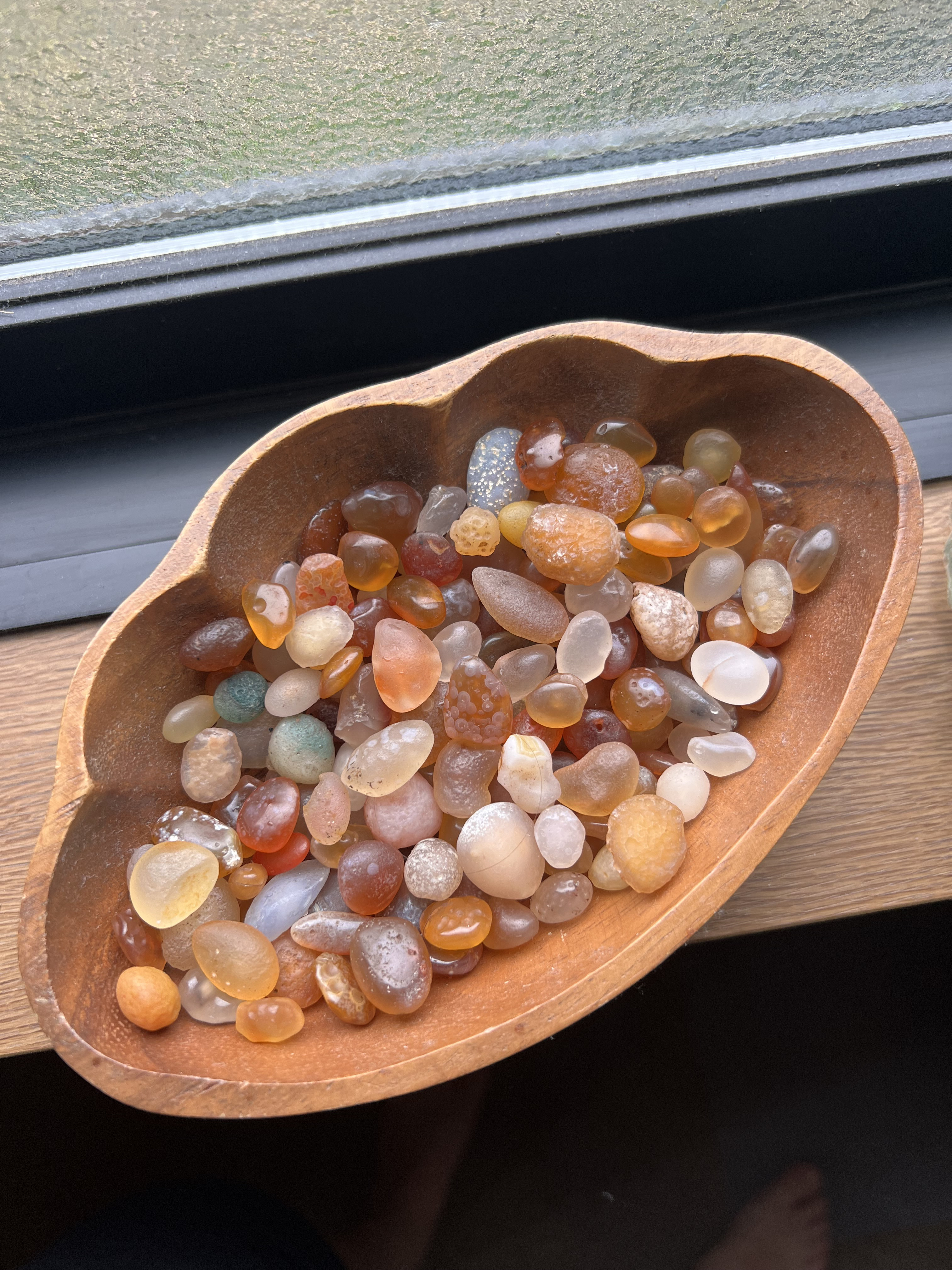 ゴビ石瑪瑙原石凝皮飴芯12個
