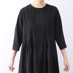 【即納】裾上げ無料♪サイズオーダー可♪全18色　フォーマル　ピンタック　ワンピース（45） 9枚目の画像