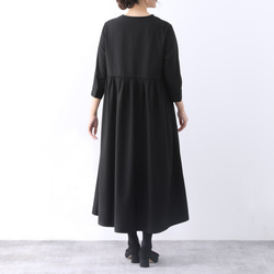 【即納】裾上げ無料♪サイズオーダー可♪全18色　フォーマル　ピンタック　ワンピース（45） 8枚目の画像