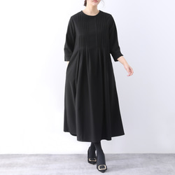 【即納】裾上げ無料♪サイズオーダー可♪全18色　フォーマル　ピンタック　ワンピース（45） 7枚目の画像