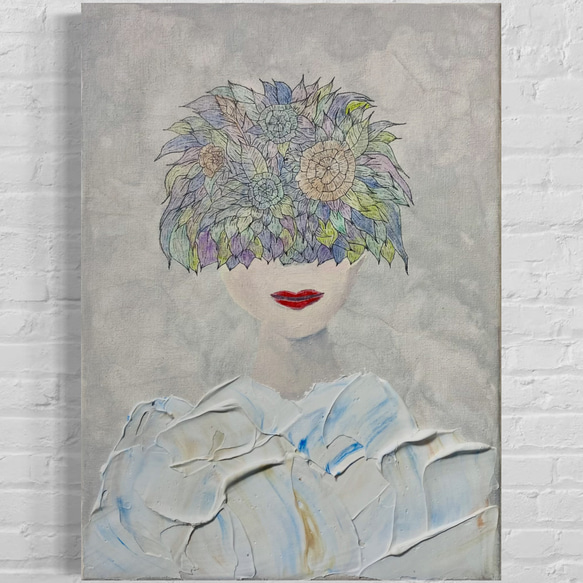 femme】ボールペン画 テクスチャーアート 女性 抽象画 絵画 現代 femme】ボールペン画 テクスチャーアート 女性 抽象画 絵画 現代