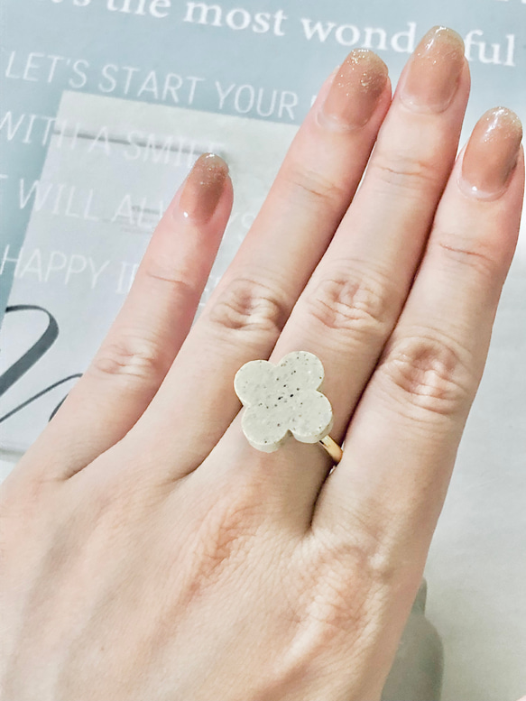 美濃焼タイル】フラワーリング 指輪・リング MEG 通販 18297005