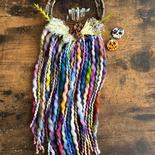 コートドリームズ ドリーム キャッチャー 送料無料⭐︎】ハロウィンドリームキャッチャー タペストリー・壁掛け