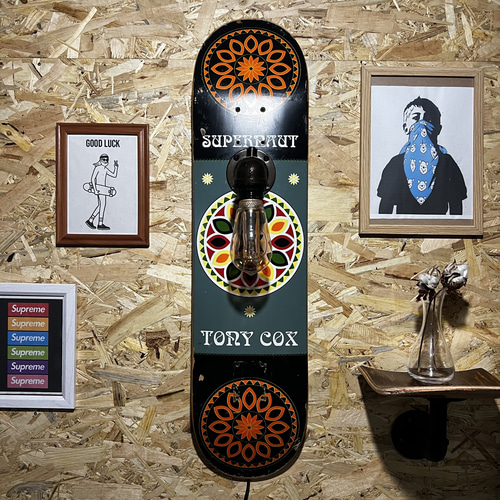 Supreme スケートボード 未使用 木目調