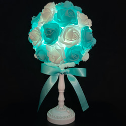 アイアンアレンジ 薔薇 ロココ調 アンティーク調ライト テーブルランプ