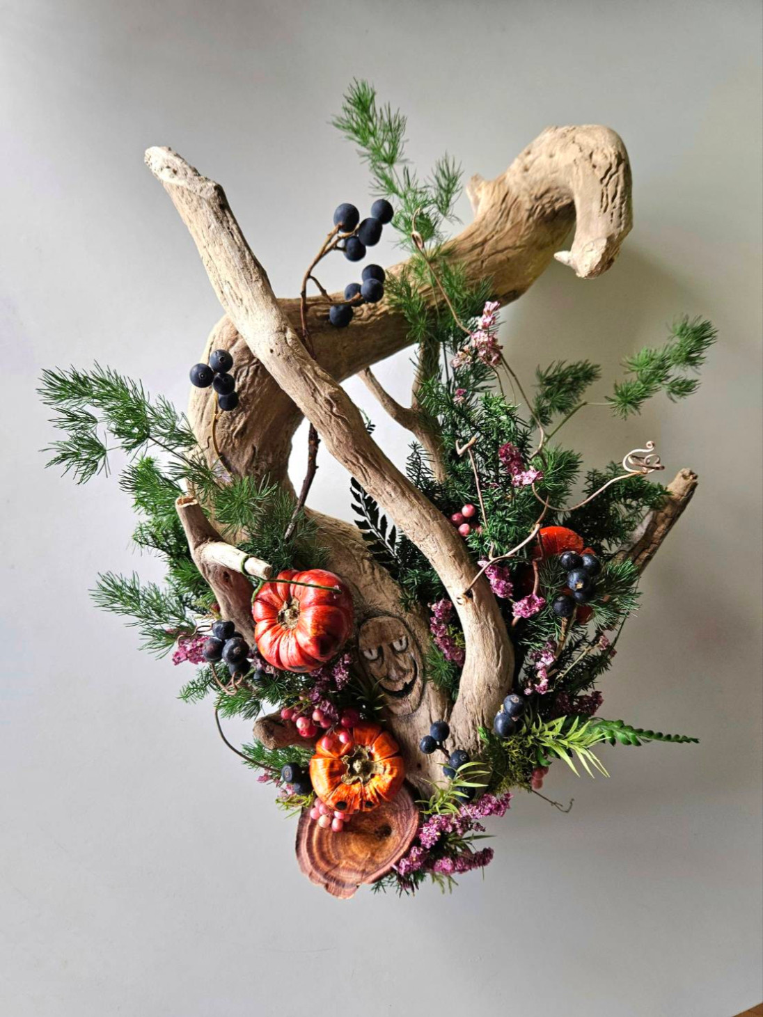 ＊受注制作 ～流木のアレンジメント～