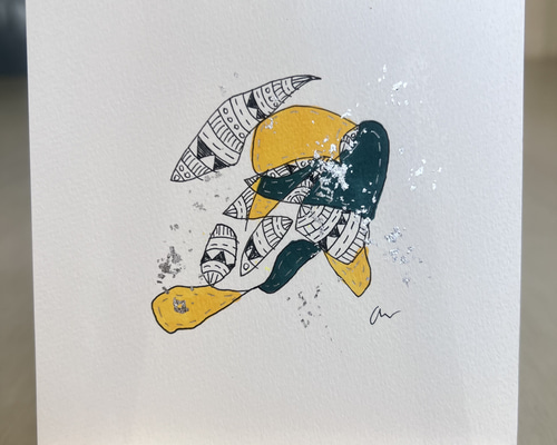 抽象画　絵画　作品名　おおいなるもの 898eeee3f47d14e46582497da1cff1