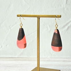 クリア ナチュラル 花レジン ヘアゴム ブルー系 ヘアゴム ひろ工房