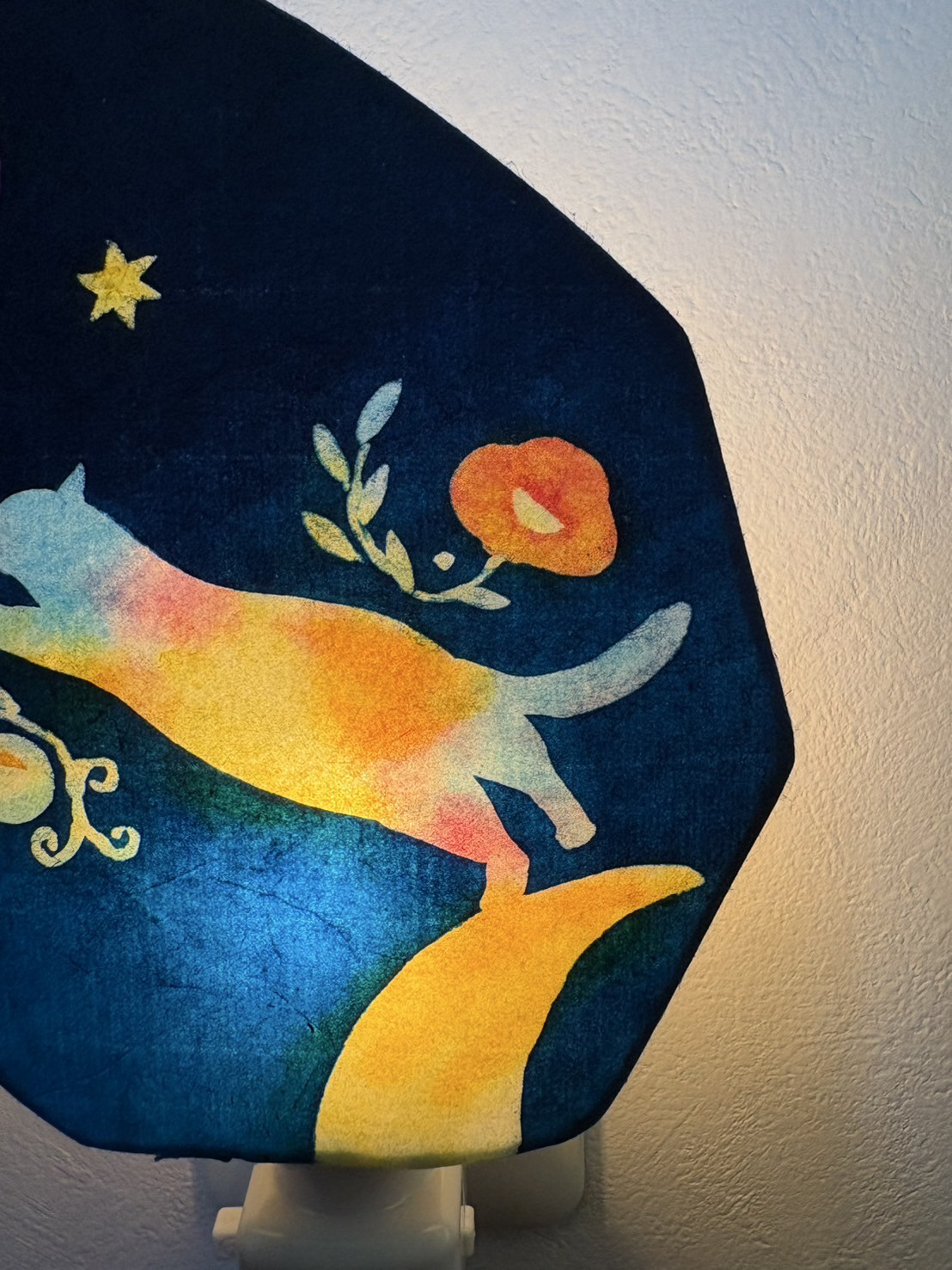 * Night lamp 「 月の船  」