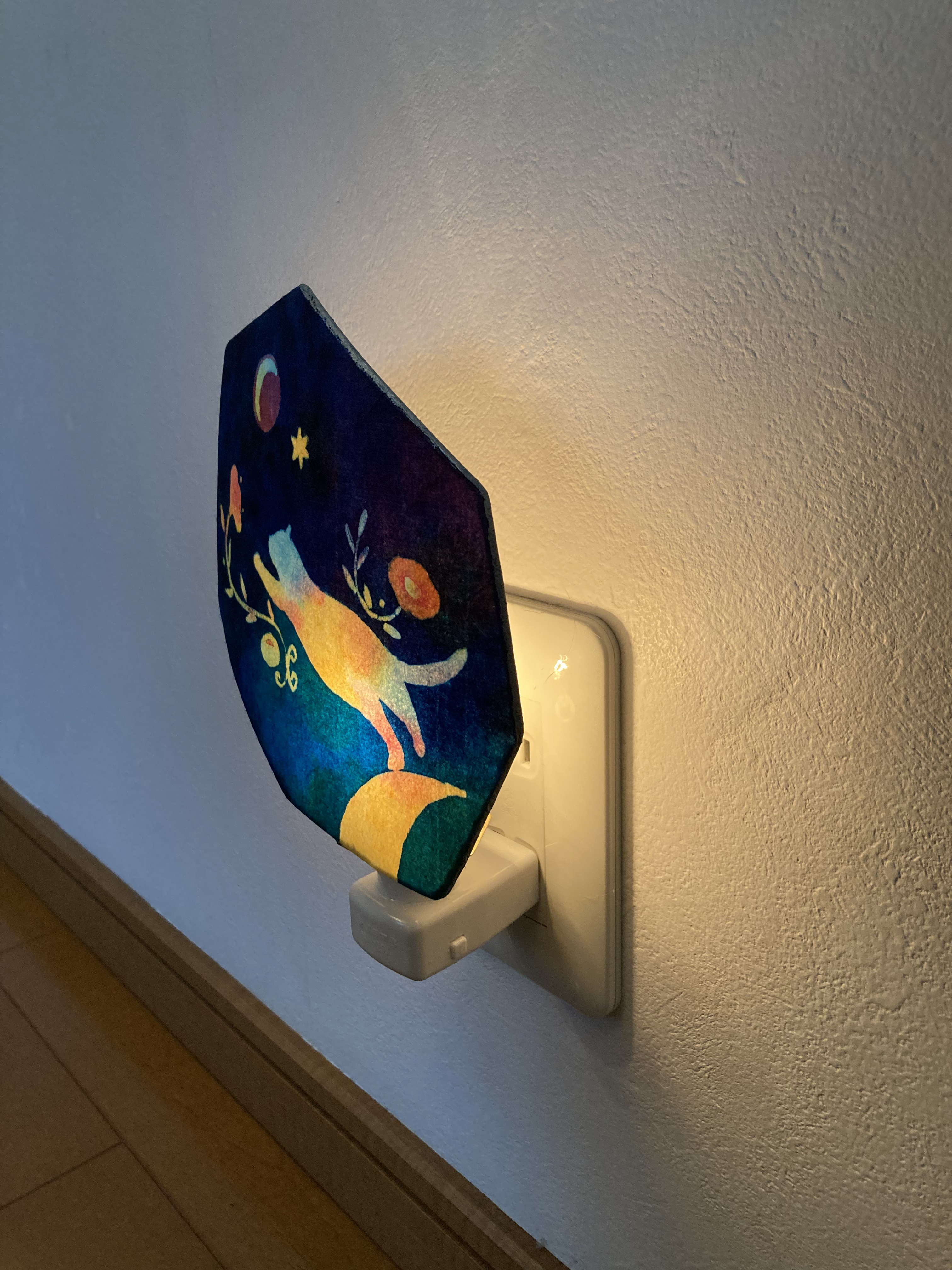 * Night lamp 「 月の船  」