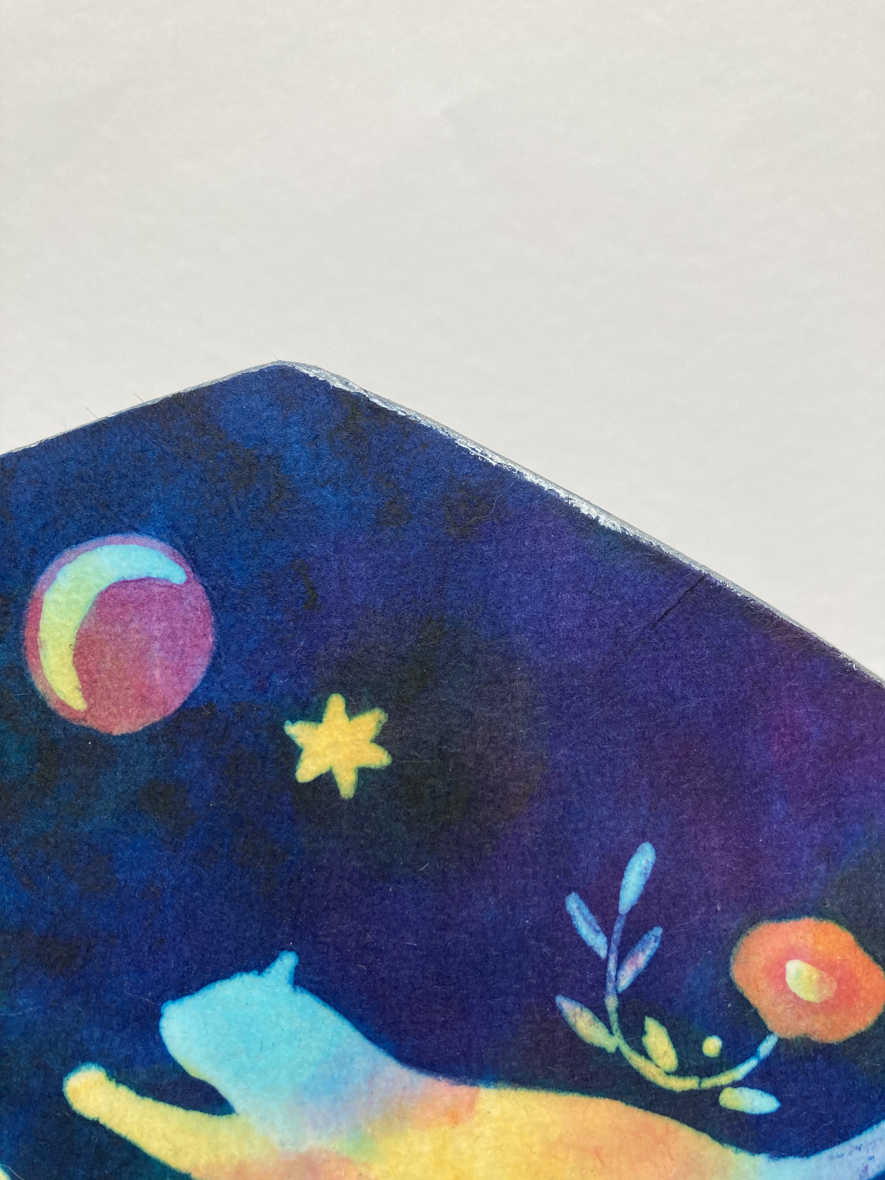 * Night lamp 「 月の船  」