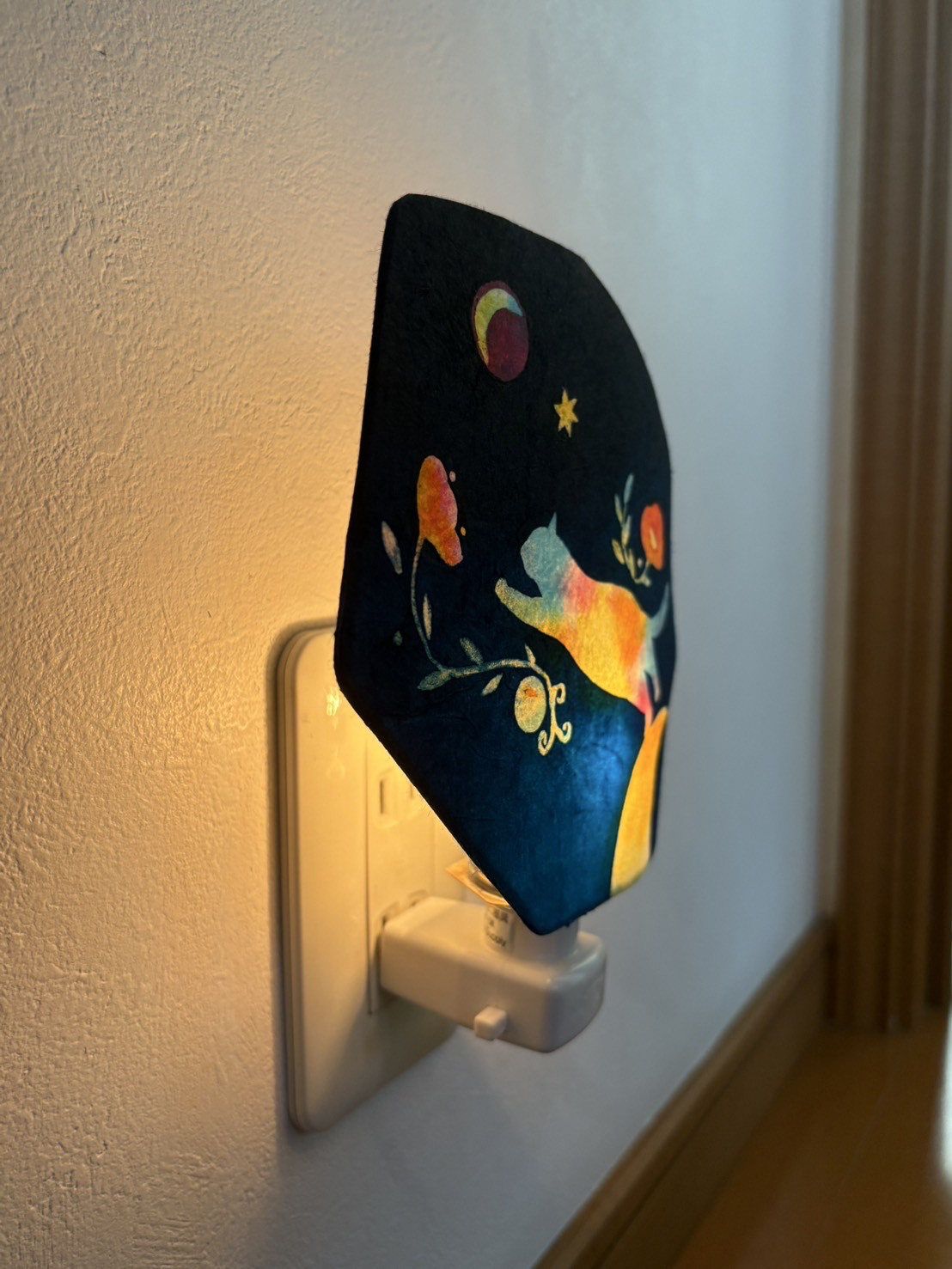 * Night lamp 「 月の船  」