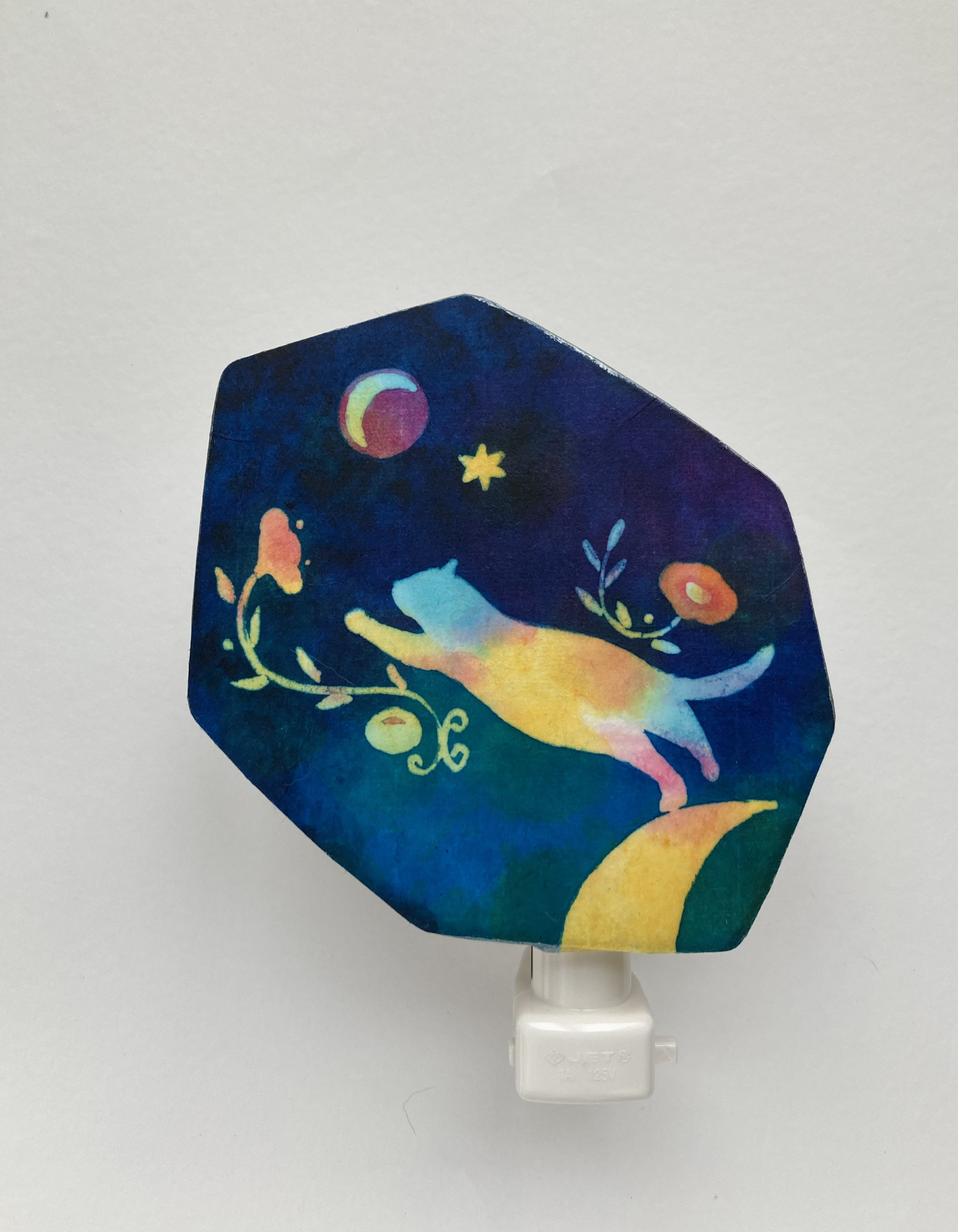 * Night lamp 「 月の船  」