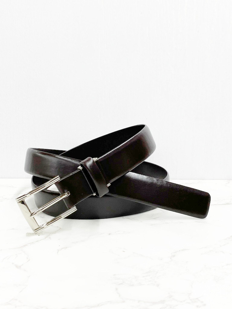 日本製　フランス  デュプイ社製 ボックスカーフ　牛革　無双　Lサイズ　上質　ベルト　フリーサイズ