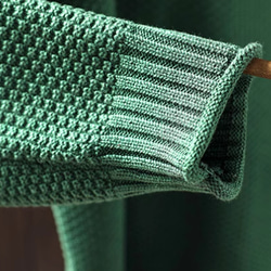 受注.綿.６色入り.ハーフハイネック綿糸セーター.編み.カジュアルセーター.ニットセーター.長袖トップス【秋冬春】 10枚目の画像