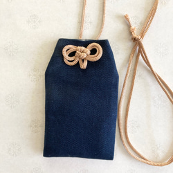 お守り袋　Lサイズ　デコレクションズ　首かけタイプ♡ふんわり裏地付き　送料無料 1枚目の画像