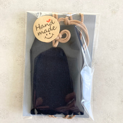 お守り袋　Lサイズ　デコレクションズ　首かけタイプ♡ふんわり裏地付き　送料無料 4枚目の画像