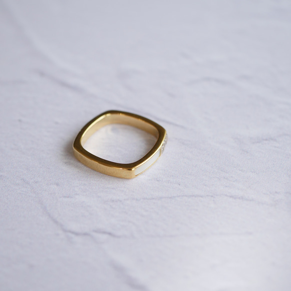 シェルスクエアリング 3枚目の画像