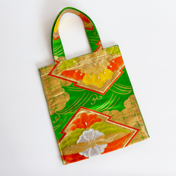 着物トートバッグ A4サイズ・PCも収納可（通勤/通学/旅行/帯リメイク