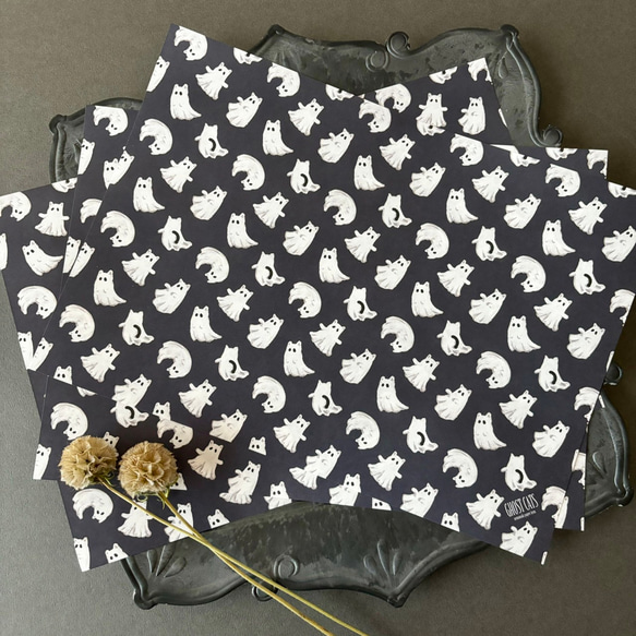 GHOST CATS ラッピングペーパー 3枚目の画像