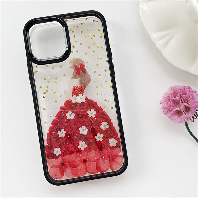 かすみ草ケース 紫陽花ケース iPhone17Pro/17Air/17ProMax/16e シリコンケース スマホケース