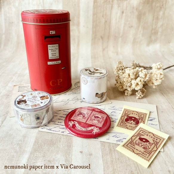 猫たちの郵便局　ポスト缶セット 10枚目の画像